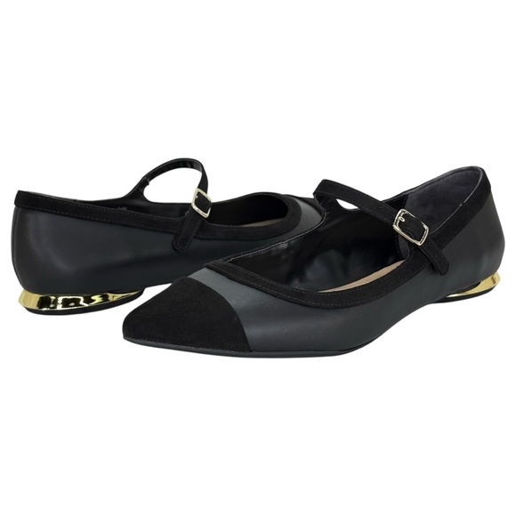 Alfani Shandee Black Faux Leather Womens Flats Size 8M - Picture 8 of 11